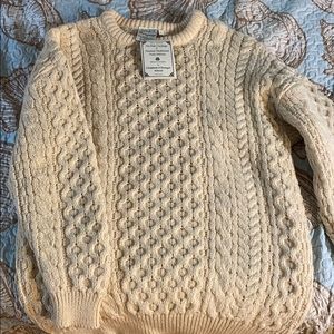 Pure Wool Irish Sweater